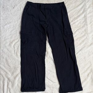 Dickies Navy Blue Cargo Pants with Utility Pockets 36x32